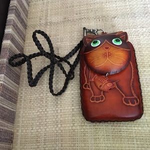 Leather Purse/Case - iPhone SE, 5, 5s 2019 & older